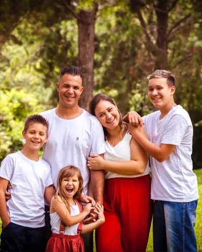 Foto Família Tânia Caporalli